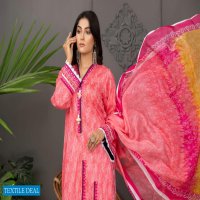 Regalia Orchid Printed Lawn With Silk Dupatta Wholesale Pakistani Suits Dealer