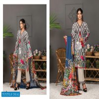 Regalia Orchid Printed Lawn With Silk Dupatta Wholesale Pakistani Suits Dealer