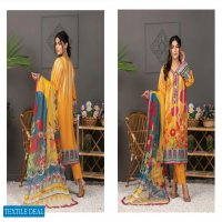 Regalia Orchid Printed Lawn With Silk Dupatta Wholesale Pakistani Suits Dealer