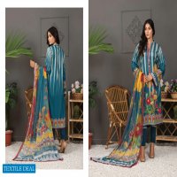 Regalia Orchid Printed Lawn With Silk Dupatta Wholesale Pakistani Suits Dealer