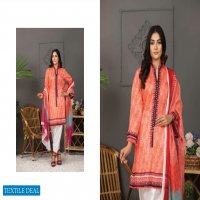 Regalia Orchid Printed Lawn With Silk Dupatta Wholesale Pakistani Suits Dealer