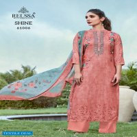 Relssa Shine Wholesale Pure Pashmina Salwar Kameez