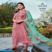 Relssa Shine Wholesale Pure Pashmina Salwar Kameez