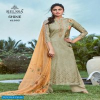 Relssa Shine Wholesale Pure Pashmina Salwar Kameez