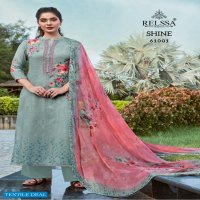 Relssa Shine Wholesale Pure Pashmina Salwar Kameez