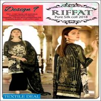 Riffat Pure Silk Collection With Pure Silk Dupatta Wholesale Dresses