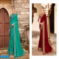 Right Woman Juhi Wholesale Brocate Lace Saree
