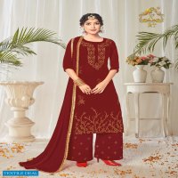 Rijiya Trends Suhaag Wholesale Karwa Chauth Special Kurti And Plazzo