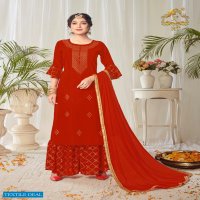 Rijiya Trends Suhaag Wholesale Karwa Chauth Special Kurti And Plazzo