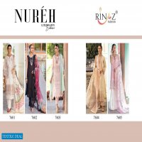 Rinaz Nureh Vol-2 Luxury Lawn Pakistani Concept Dress