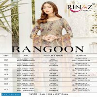 Rinaz Rangoon Wholesale Pakistani Concept Dresses