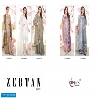 Rinaz Zebtan Vol-3 Wholesale Pakistani Concept Dress