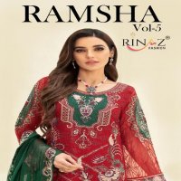 Rinaz ramsha Vol-5 Wholesale Pakistani Concept Dress