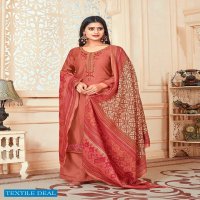 Rishiraj Mehar Vol-3 Wholesale Pure Jamsilk Fabrics Salwar Kameez