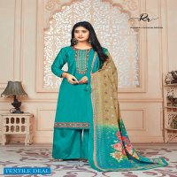 Rishiraj Mehar Vol-3 Wholesale Pure Jamsilk Fabrics Salwar Kameez