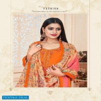Rishiraj Mehar Vol-3 Wholesale Pure Jamsilk Fabrics Salwar Kameez