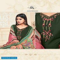 Rishiraj Mehar Vol-3 Wholesale Pure Jamsilk Fabrics Salwar Kameez