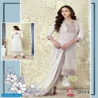 Rivaa Koyal Wholesale Pure Cotton jacquard Indian Branded Suits