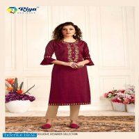 Riya Star Girl Wholesale Long Work Kurtis