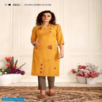 Riya Star Girl Wholesale Long Work Kurtis