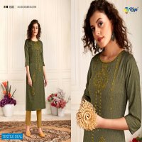 Riya Star Girl Wholesale Long Work Kurtis