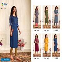 Riya Star Girl Wholesale Long Work Kurtis