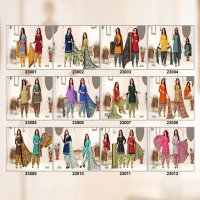 Rockstar Vol-23 Wholesale Two Top Dress Material Catalog