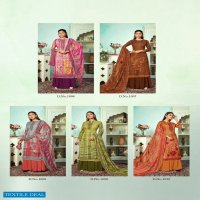 Roli Moli Mallika Heavy Designer Cotton With Sivorski Diamond Dress Material