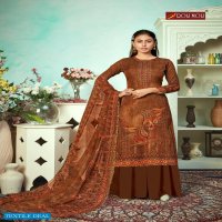 Roli Moli Mallika Heavy Designer Cotton With Sivorski Diamond Dress Material
