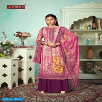 Roli Moli Mallika Heavy Designer Cotton With Sivorski Diamond Dress Material