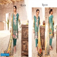 Rouche Chevron Wholesale Pakistani Concept Salwar Kameez