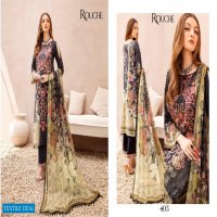 Rouche Chevron Wholesale Pakistani Concept Salwar Kameez