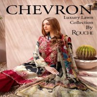 Rouche Chevron Wholesale Pakistani Concept Salwar Kameez