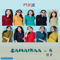 Rung Samairaa Vol-4 Wholesale Full Stitched Long Kurtis
