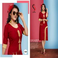 S S KURTIES PRESENTING DAISY RAYON EXCLUSIVE CASUAL WEAR KURTI WHOLESALER