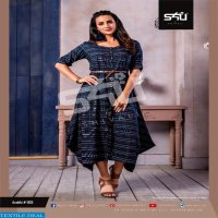S4U LAUNCH ANOKHI WESTERN DESIGNER INDIAN KURTIS GOWN STYLE WHOLESALER