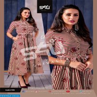 S4U LAUNCH ANOKHI WESTERN DESIGNER INDIAN KURTIS GOWN STYLE WHOLESALER
