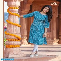 S4u Muzlin Wholesale Shopping Full Stitched Kurtis Collection