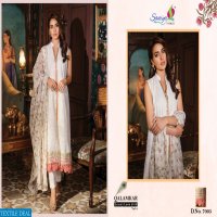SAANIYA TRENDZ QALAMKAR VOL 4 CAMBRIC COTTON PRINTED PAKISTANI SUIT CONCEPT