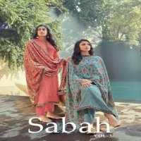 SABAH VOL 3 BY KARMA 2088-2094 SERIES MUSLIN EMBROIDERY SUITS WHOLESALER