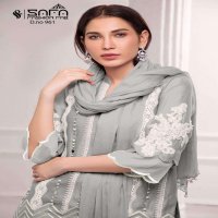 SAFA 961 DESIGNER TUNIC WITH PANT AND DUPATTA SET