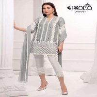 SAFA 961 DESIGNER TUNIC WITH PANT AND DUPATTA SET