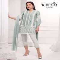 SAFA 961 DESIGNER TUNIC WITH PANT AND DUPATTA SET