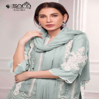 SAFA 961 DESIGNER TUNIC WITH PANT AND DUPATTA SET