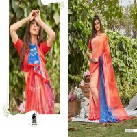 SAHIBA  VIVIDH  PRINTED  Formal Indian Sarees