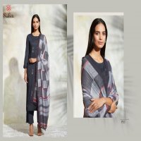 SAHIBA SUDRITI PRESENT GULRANG COTTON SATIN DIGITAL PRINT WITH EMBROIDERY SUIT EXPORTER