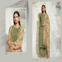 SAHIBA SUDRITI PRESENT GULRANG COTTON SATIN DIGITAL PRINT WITH EMBROIDERY SUIT EXPORTER