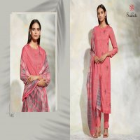 SAHIBA SUDRITI PRESENT GULRANG COTTON SATIN DIGITAL PRINT WITH EMBROIDERY SUIT EXPORTER