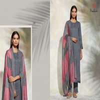 SAHIBA SUDRITI PRESENT GULRANG COTTON SATIN DIGITAL PRINT WITH EMBROIDERY SUIT EXPORTER
