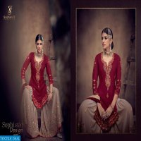 SAJAWAT CREATION BRIDAL VOL 2 GEORGETTE 8011-8016 SERIES SHARARA STYLE SUIT